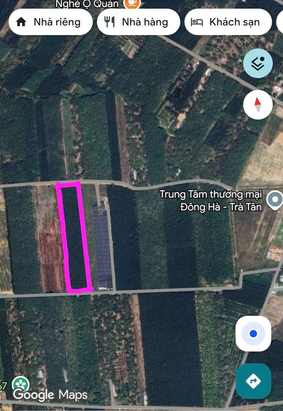 Bán đất Trà Tân Lâm Đồng mặt tiền 60m, 1 mẫu 4.5 tỷ