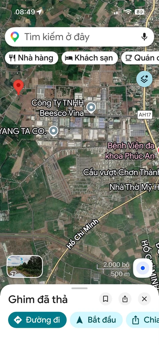 Bán 400m đất sát KCN Chơn Thành, Bình Dương - Ảnh 1