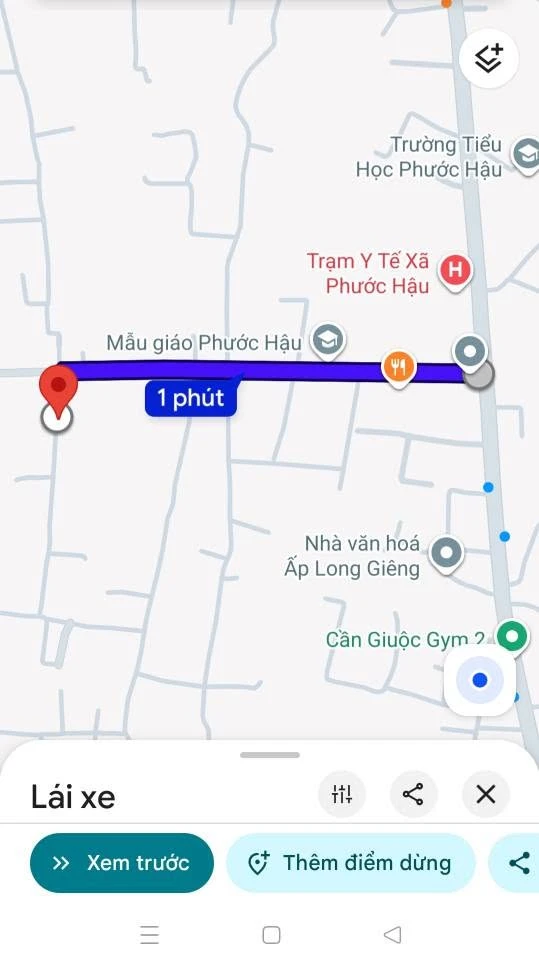 Bán nền đất 117m² sát trường mầu giáo Phước Hậu Cần Giuộc Long An - Ảnh thu nhỏ 2