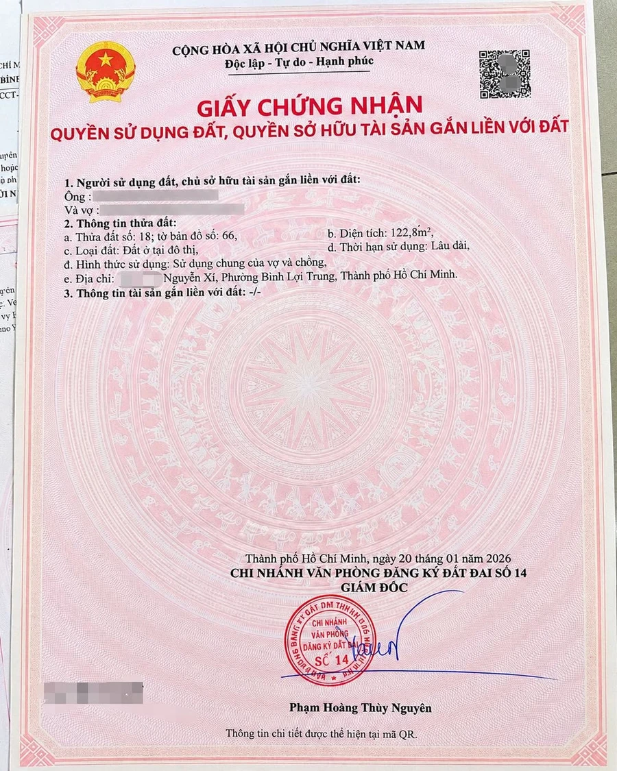 Bán đất trống 156m2 gần chợ Nguyễn Xí, Bình Thạnh, xây 5-7 tầng làm CHDV, 10,6 tỷ - Ảnh 1