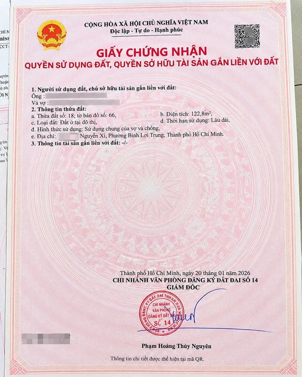 Bán đất trống 156m2 gần chợ Nguyễn Xí, Bình Thạnh, xây 5-7 tầng làm CHDV, 10,6 tỷ