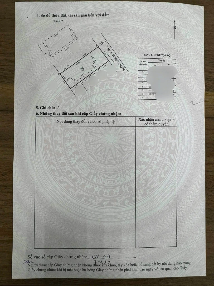 Bán nhà mặt tiền 160m2 4 phòng ngủ Ngô Quyền Huế 12,5 tỷ - Ảnh 1