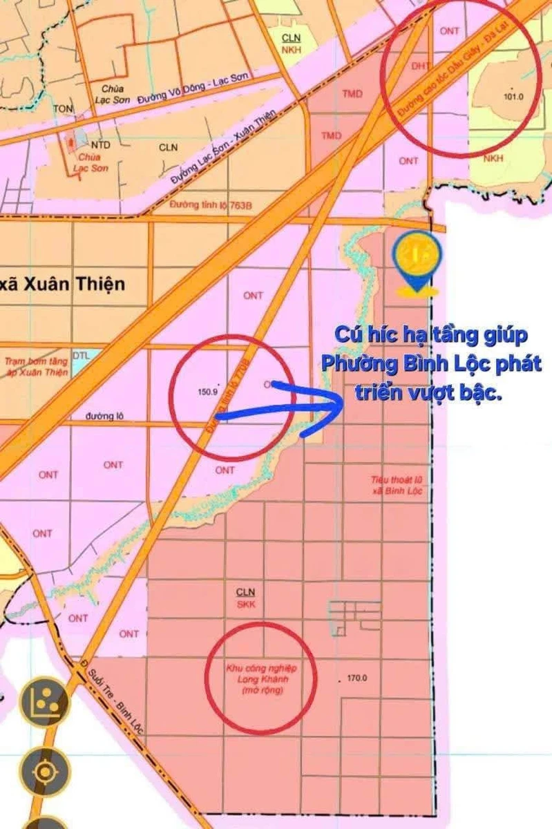 Bán đất vườn 539m² Bình Lộc, Đồng Nai, 900 triệu - Ảnh thu nhỏ 4