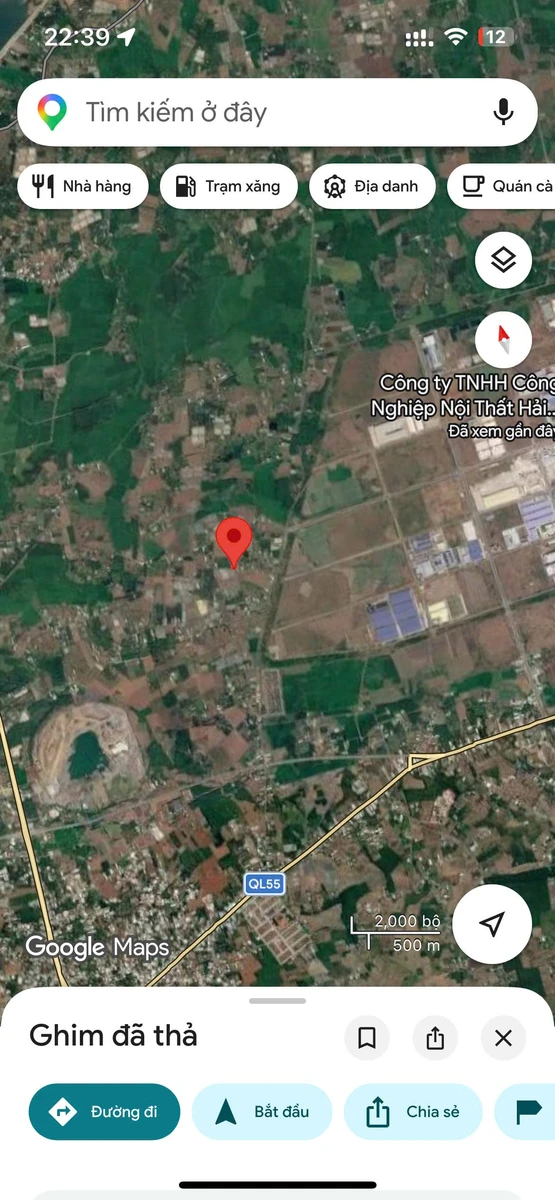 Bán đất nền 494m² sát KCN Đất Đỏ, giá 1,5 tỷ - Ảnh thu nhỏ 2