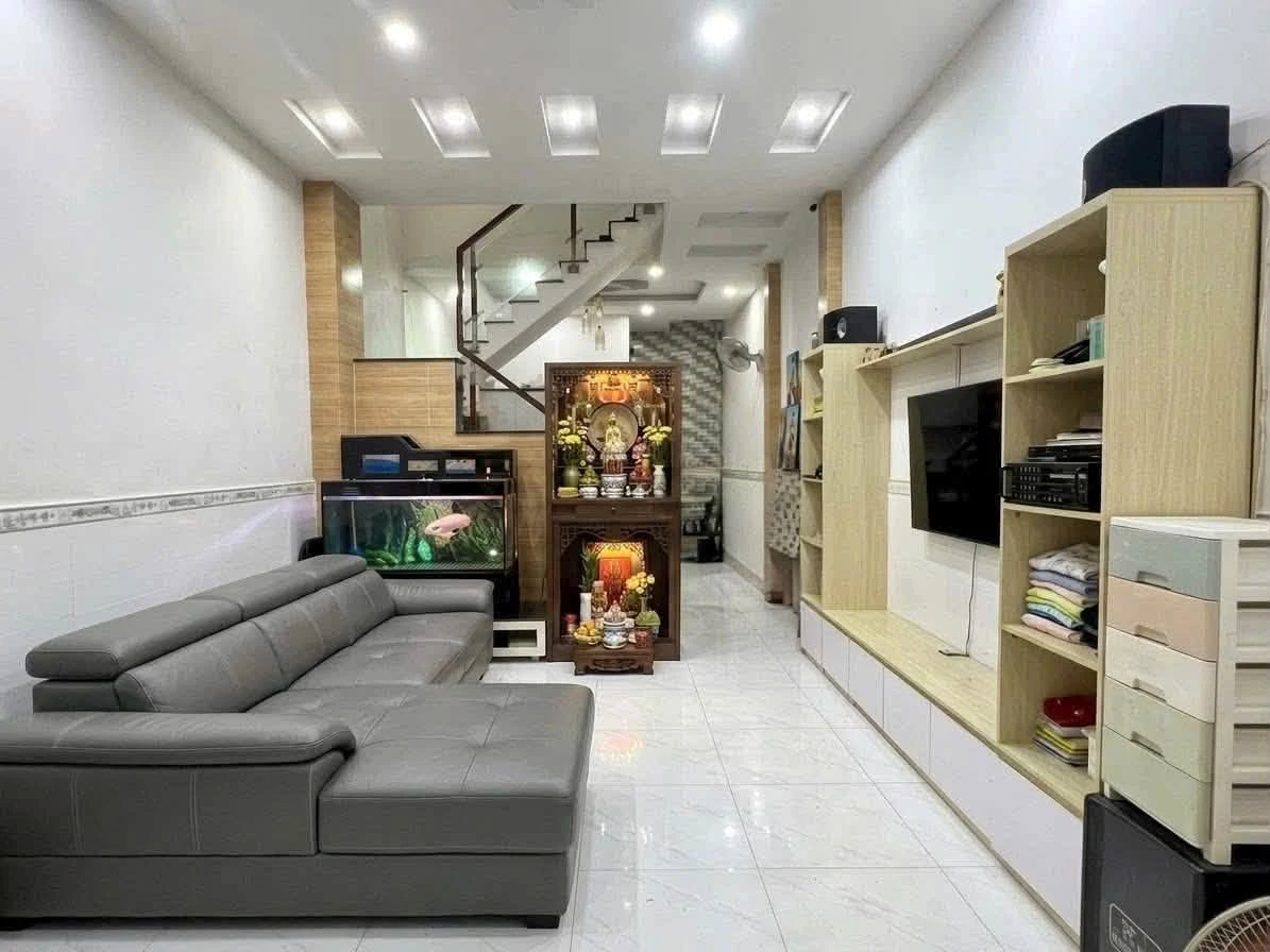 Bán nhà hẻm xe hơi 4m, 2PN 2WC 45m² Tô Hiệu Tân Phú 4.359 tỷ - Ảnh 1