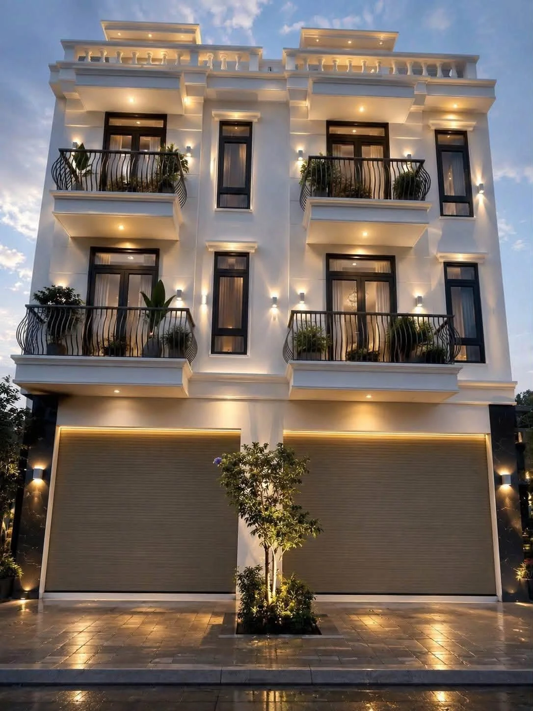 Bán nhà phố mặt tiền Trịnh Hoài Đức, Tân Hiệp, 67,5m², 1 trệt 2 lầu 1 tum - Ảnh 1