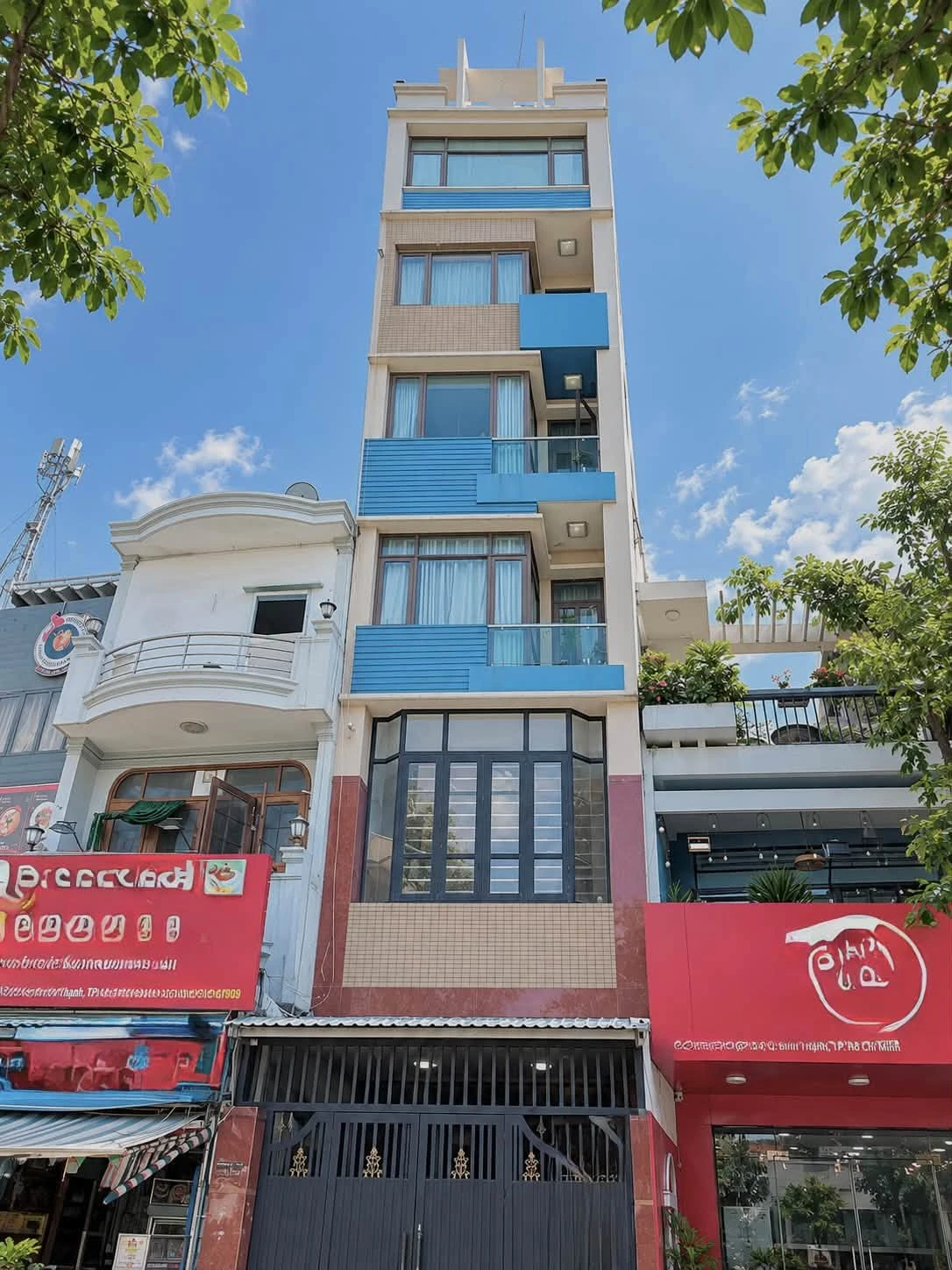 Bán shophouse 7 tầng mặt tiền Bùi Đình Tuyý, 68m2, 19,5 tỷ - Ảnh 1