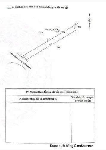 Bán đất mặt tiền đường nhựa 256,5m2 giá 350 triệu tại Xã Thạnh Đông, Tân Châu, Tây Ninh - Ảnh thu nhỏ 4