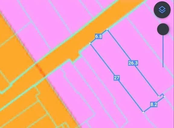 Bán đất mặt tiền 185m2, Phường Rạch Dừa, Vũng Tàu, 8,2 tỷ