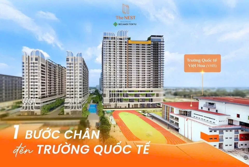 Bán căn hộ 3PN góc 2 mặt tiền The Nest Bình Dương 75,5m² - Ảnh thu nhỏ 2