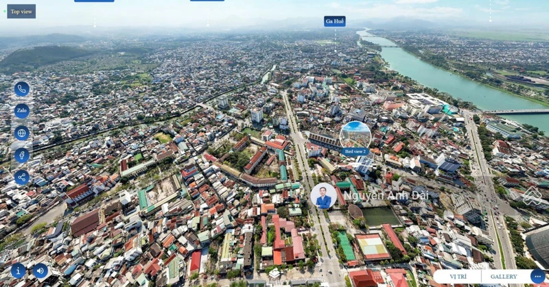 Siêu phẩm - Bán căn hộ 2PN 61,5m2 tầng 16 Hue Heritage, view sông Hương - Đất Xanh Miền Trung