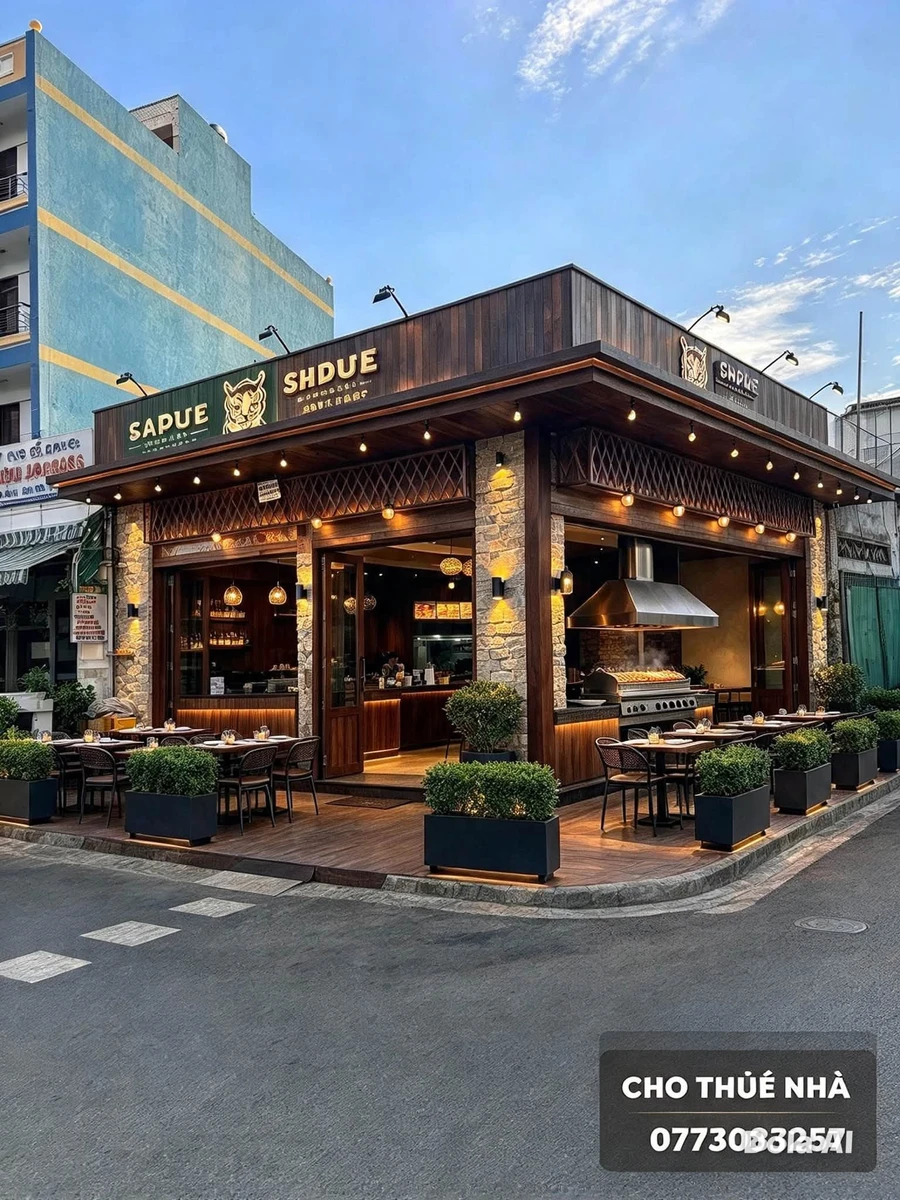 Cho thuê nguyên căn góc 3 mặt tiền Hòa Bình, Tân Phú, 600m², 50 triệu/tháng - Ảnh 1