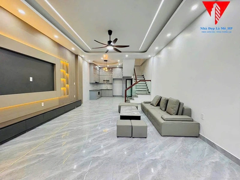 Bán nhà 4 tầng 54m2 mặt ngõ Tôn Đức Thắng, Lê Chân, Hải Phòng