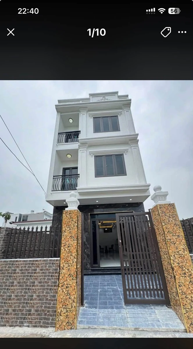 Bán nhà 3 tầng 63m2 gần UBND Hồng Thái, An Dương, Hải Phòng, giá hơn 2 tỷ - Ảnh 1