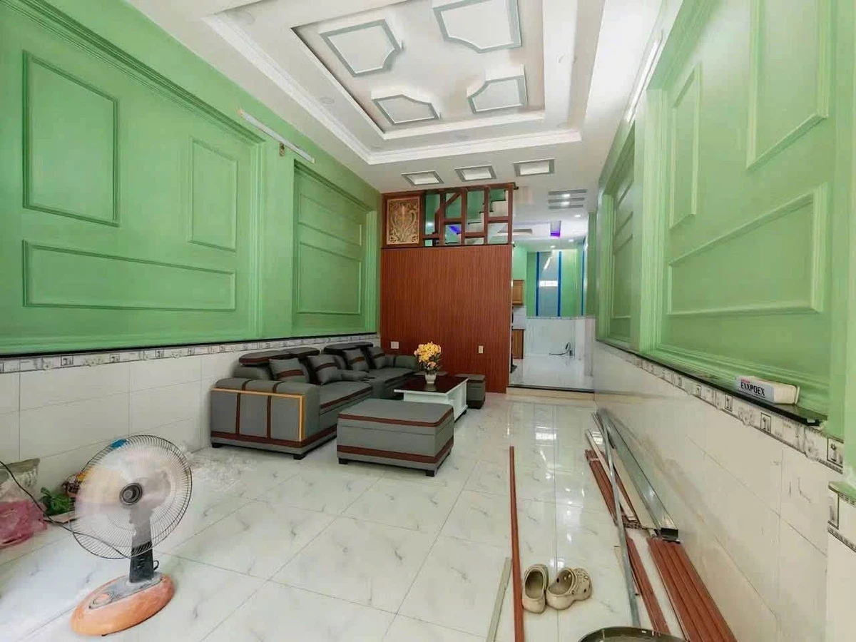 Bán nhà trệt lầu 4x15m sổ riêng hoàn công tại Mỹ Hạnh Bắc, Đức Hòa, Long An - Ảnh thu nhỏ 2