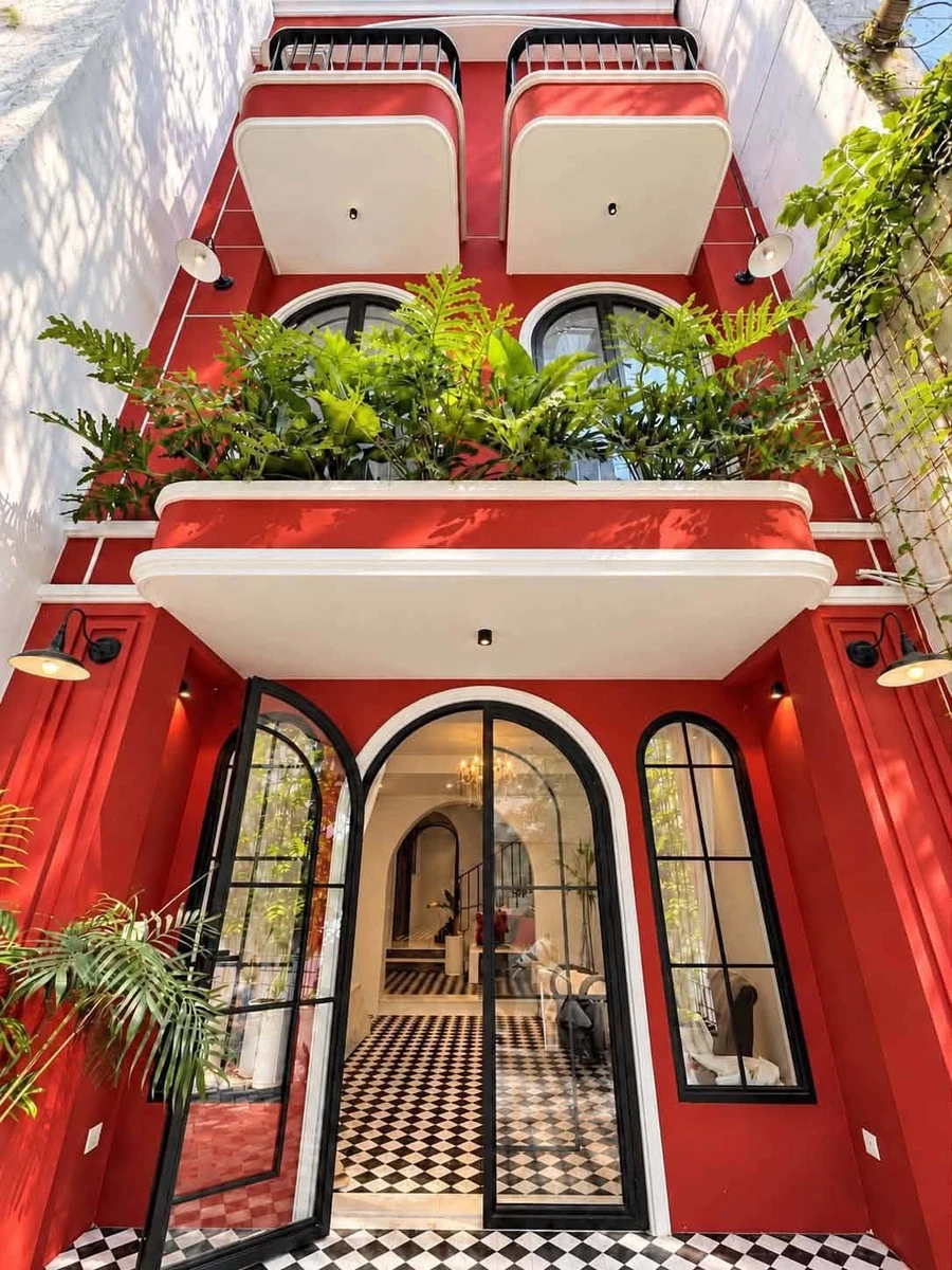 Bán nhà 4 tầng 71m2 phong cách Modern Mediterranean tại Tân Định, Quận 1, giá 18,5 tỷ - Ảnh 1