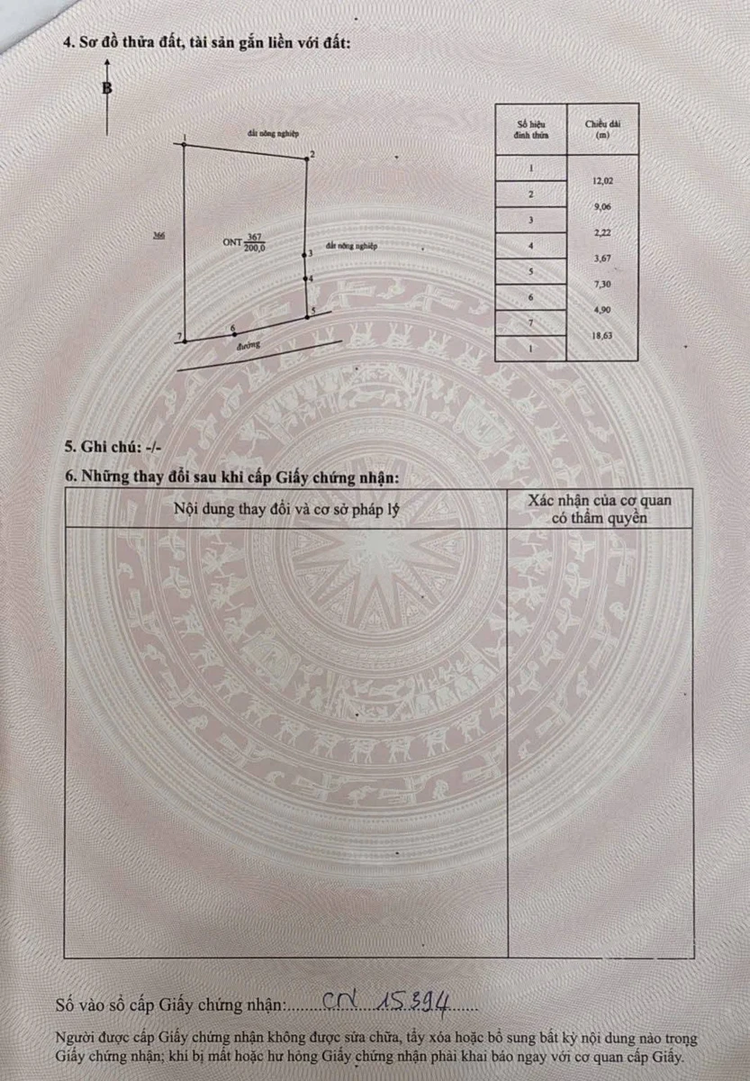 Bán 200m đất tổ chức ở Hàm Chính Bình Thuận 670 triệu - Ảnh thu nhỏ 3