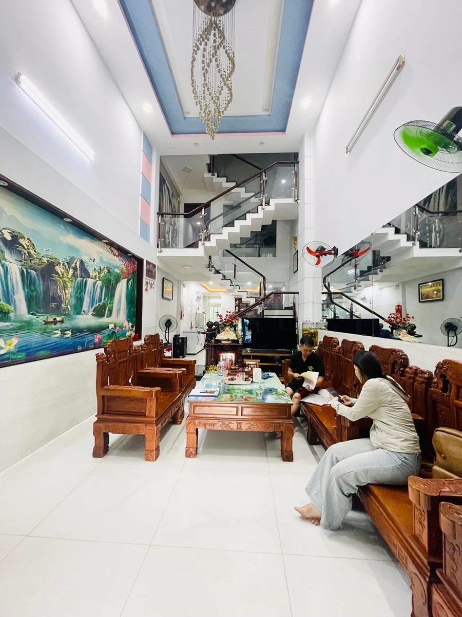 Bán nhà 4 tầng 69m2 Bình Trị Đông, Bình Tân - Ảnh thu nhỏ 2