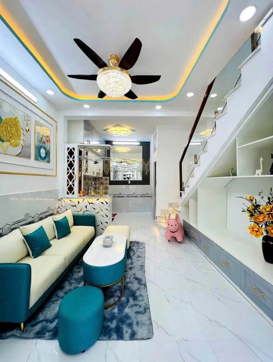 Nhà 1 trệt 1 lầu full nội thất 32m² Nhà Bè 1,79 tỷ - Ảnh thu nhỏ 2