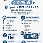 Cho thuê nhà nguyên căn 2 tầng 3PN 85m2 Hoà An - Ảnh thu nhỏ 1