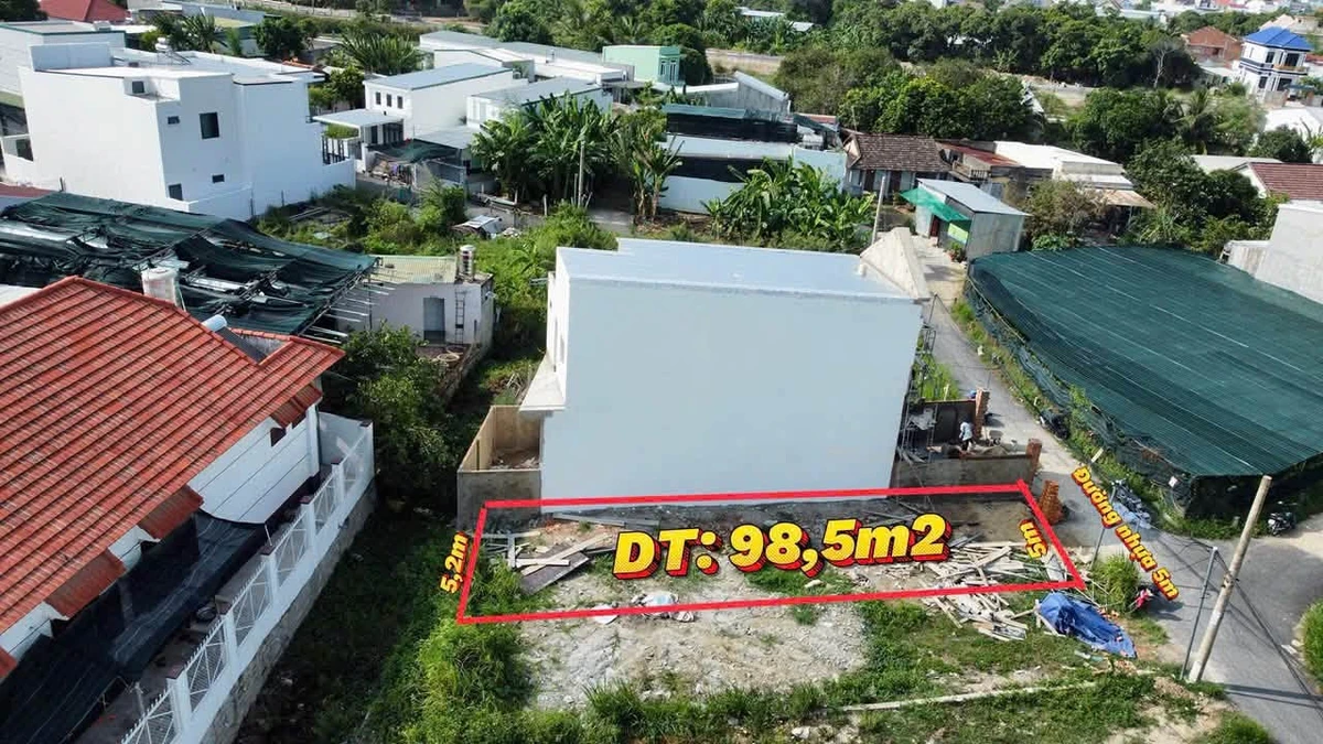 Bán đất dân cắt 98.5m2 xã Diên Toàn Khánh Hòa 1 tỷ 580 triệu - Ảnh thu nhỏ 3