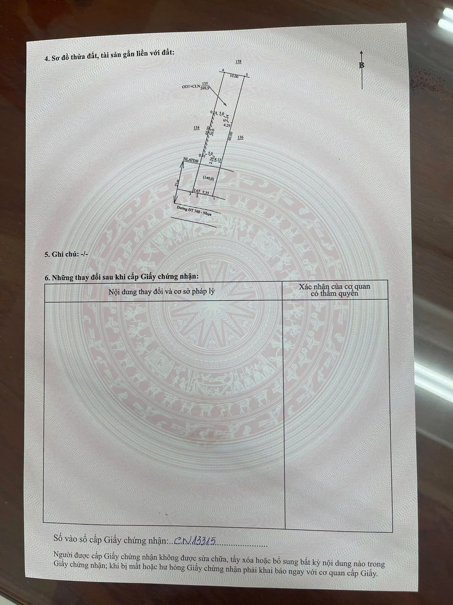 Bán đất mặt tiền 600m² DT748 Tây Nam TP HCM - Ảnh 1