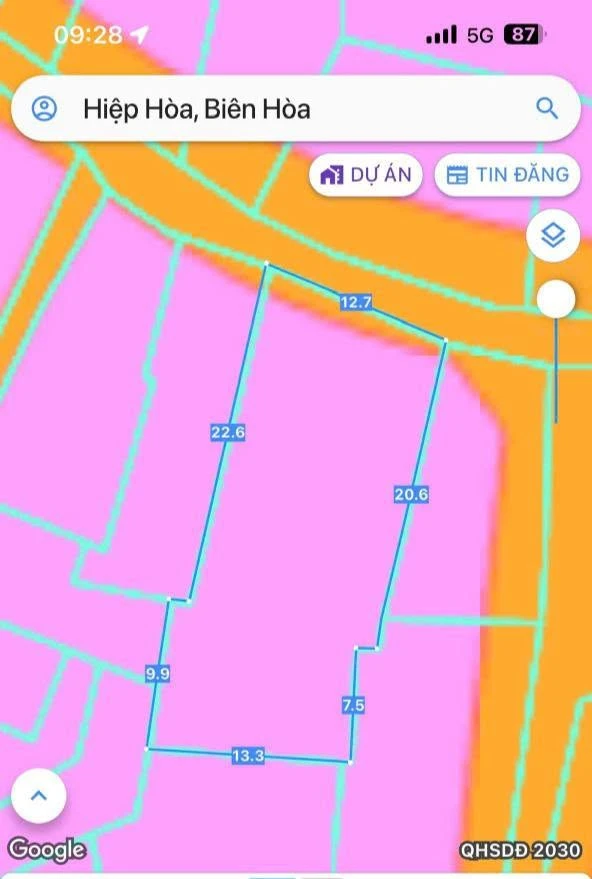Bán đất biệt thự 380m² Cù Lao Hiệp Hòa, Đồng Nai, 6,9 tỷ - Ảnh thu nhỏ 3