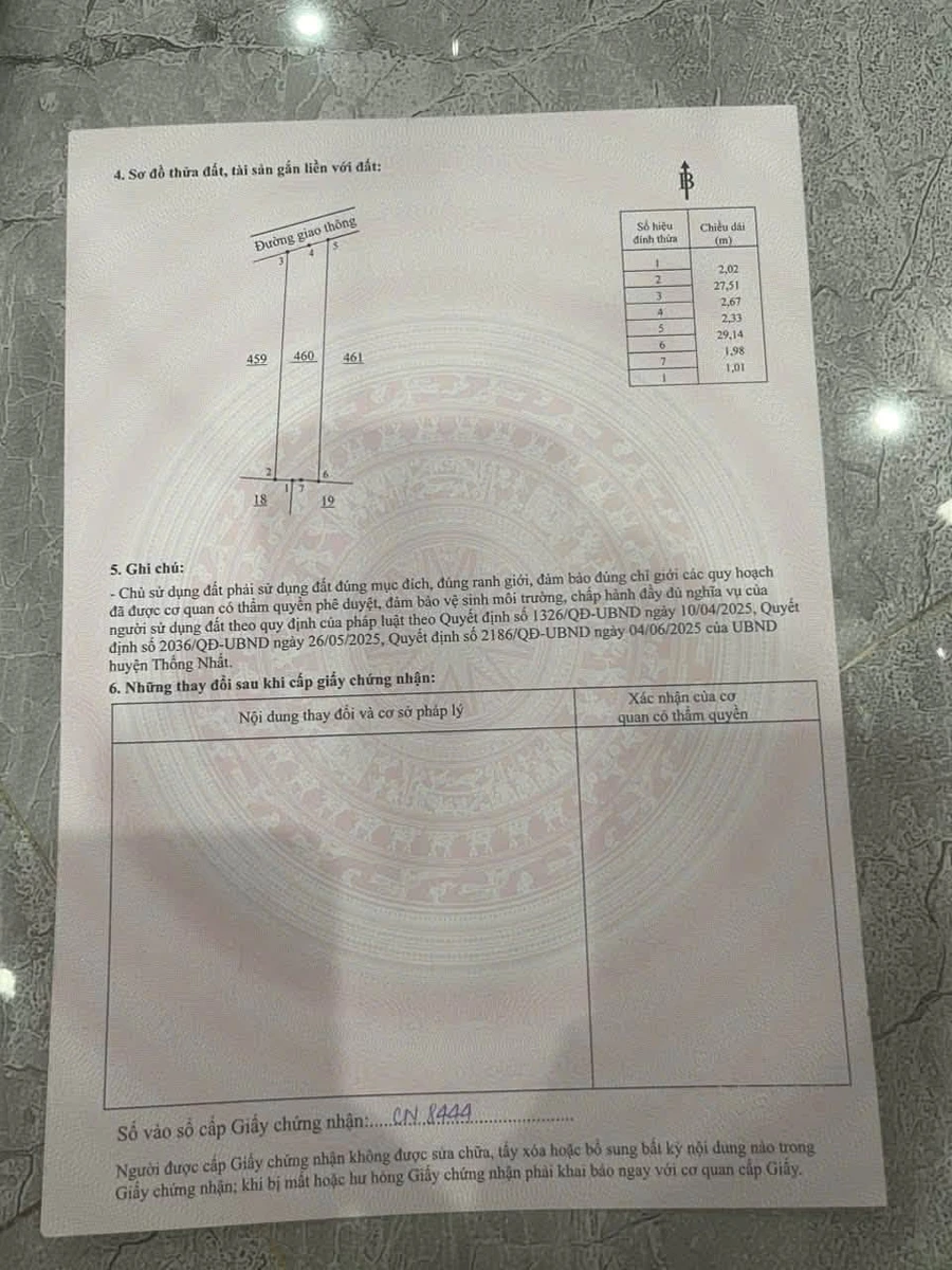 Bán đất thổ cư 5x27m sổ riêng, đường bê tông, phường Dầu Giây, Đồng Nai - Ảnh thu nhỏ 5