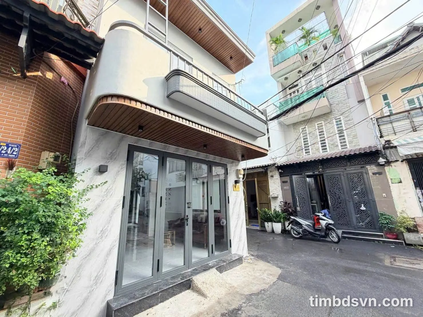 Bán nhà 2 tầng 3PN 40m2 góc 2 mặt tiền Tây Thạnh Tân Phú - Ảnh 1
