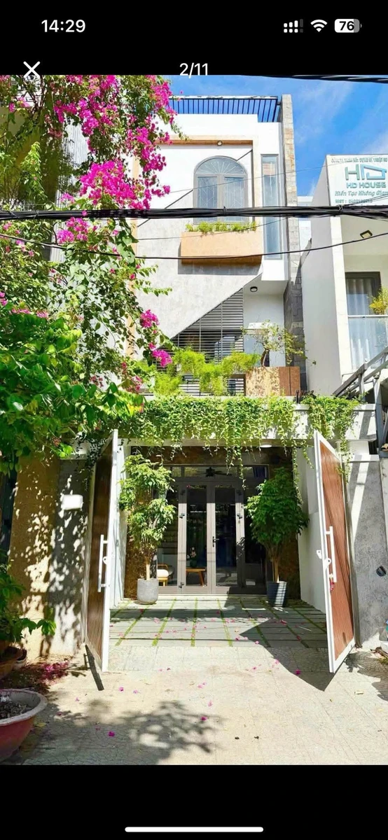 Bán nhà 3 tầng 76m² MT Nguyễn Huy Tự gần biển, 6.55 tỷ - Ảnh thu nhỏ 2