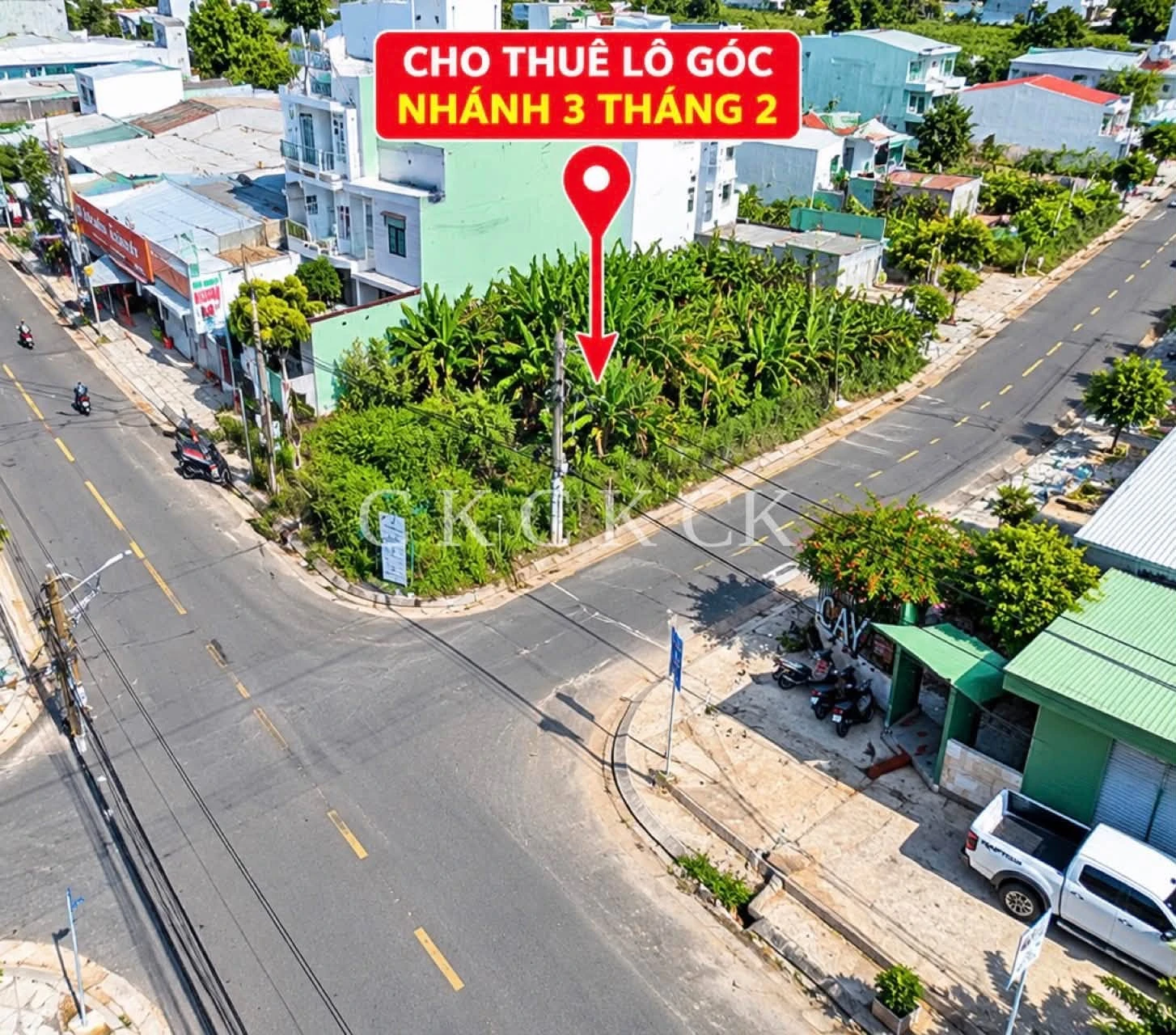 Cho thuê đất lô góc 300m² mặt tiền Rạch Giá - Ảnh 1