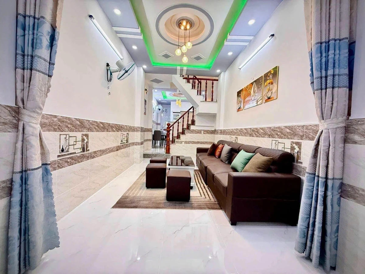 Bán nhà hẻm 1 trệt 2 lầu 37,2m² 3PN, Lê Văn Khương, Hiệp Thành, Quận 12, giá nhỉnh 3 tỷ - Ảnh thu nhỏ 2