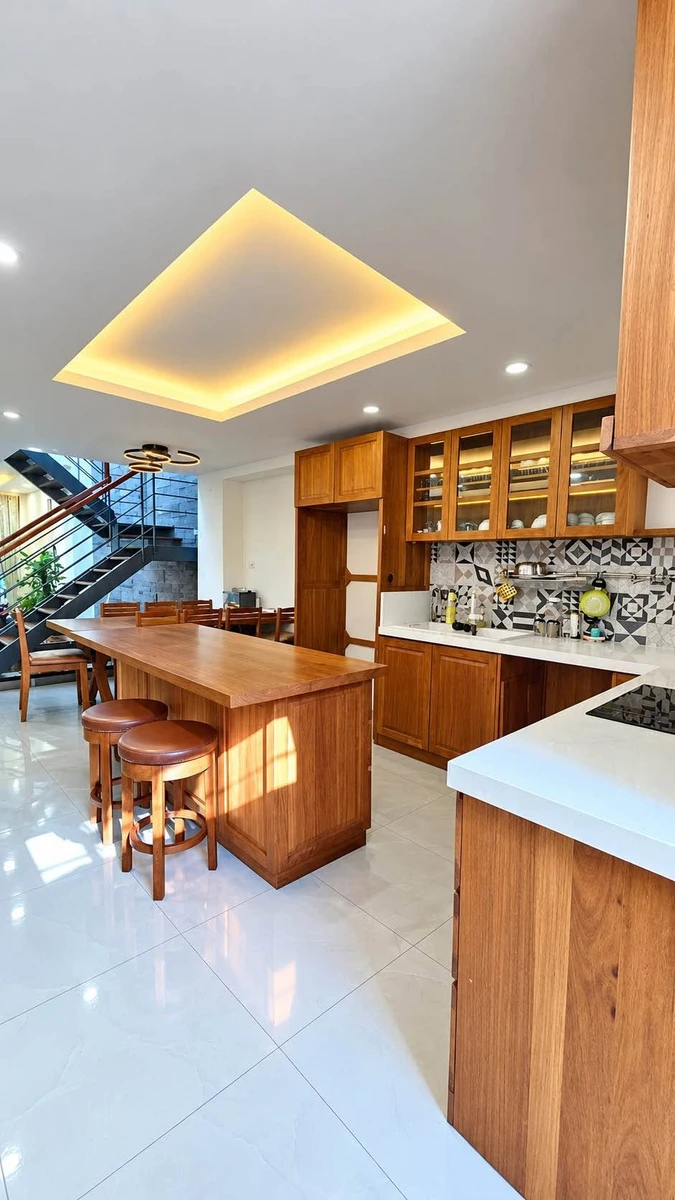 Bán nhà 3 tầng mặt tiền kinh doanh đường Trần Văn Mười, Hóc Môn, 100m2, 3PN, giá 6,8 tỷ - Ảnh thu nhỏ 2