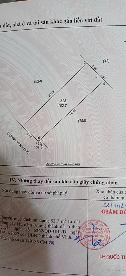 Bán nhà 2 tầng mặt đường Tân Hùng 102.7m2 Quận 7 - Ảnh 1