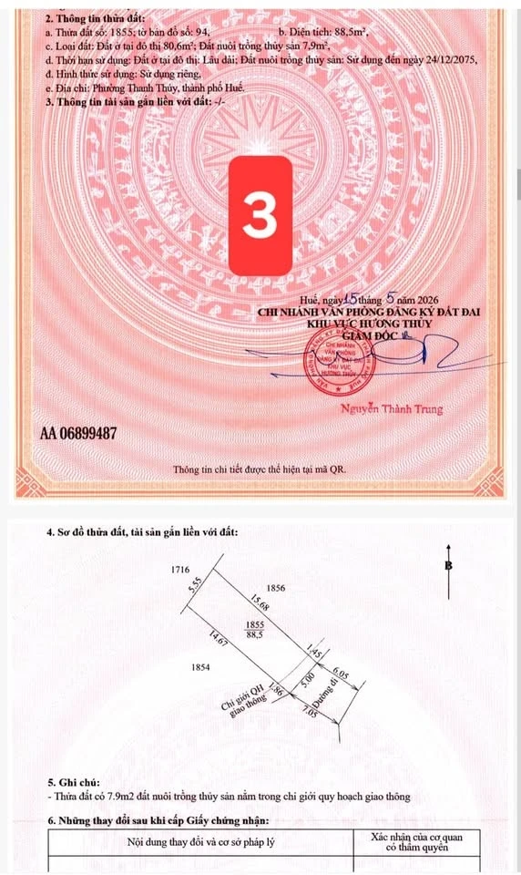 Bán lô đất 87m² kiệt ô tô Nguyễn Viết Xuân Hóc Môn - Ảnh thu nhỏ 2