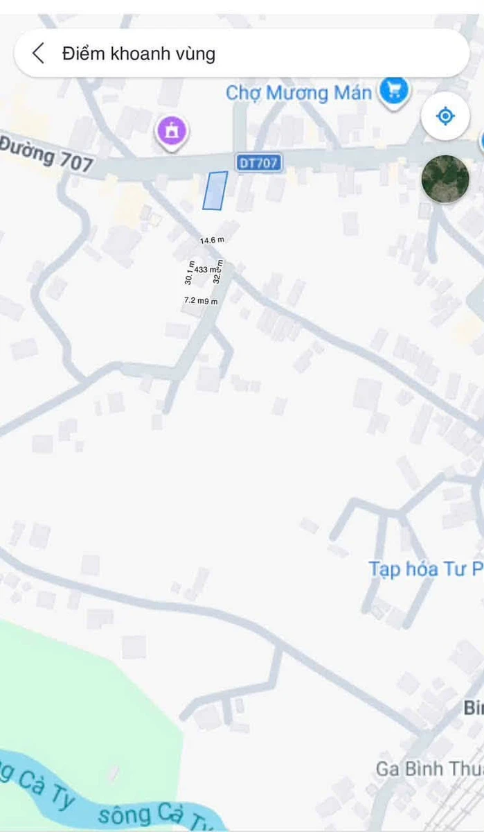 Bán đất mặt tiền 433m² Hàm Thuận Nam Bình Thuận 3.1 tỷ - Ảnh thu nhỏ 2