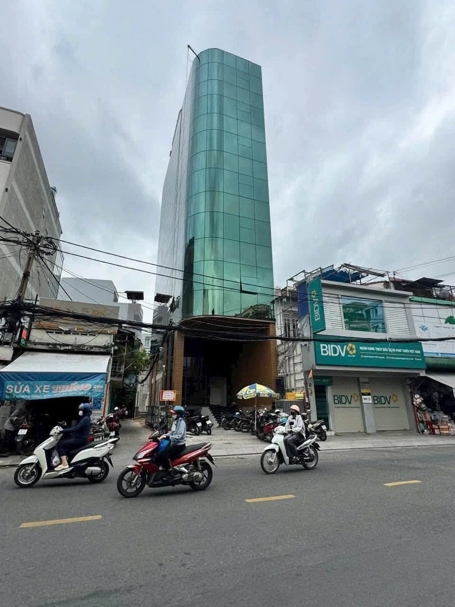 Bán tòa nhà văn phòng góc 2 mặt tiền Lê Quang Định, 123,9m2, hầm + 8 tầng, Bình Thạnh - Ảnh thu nhỏ 2