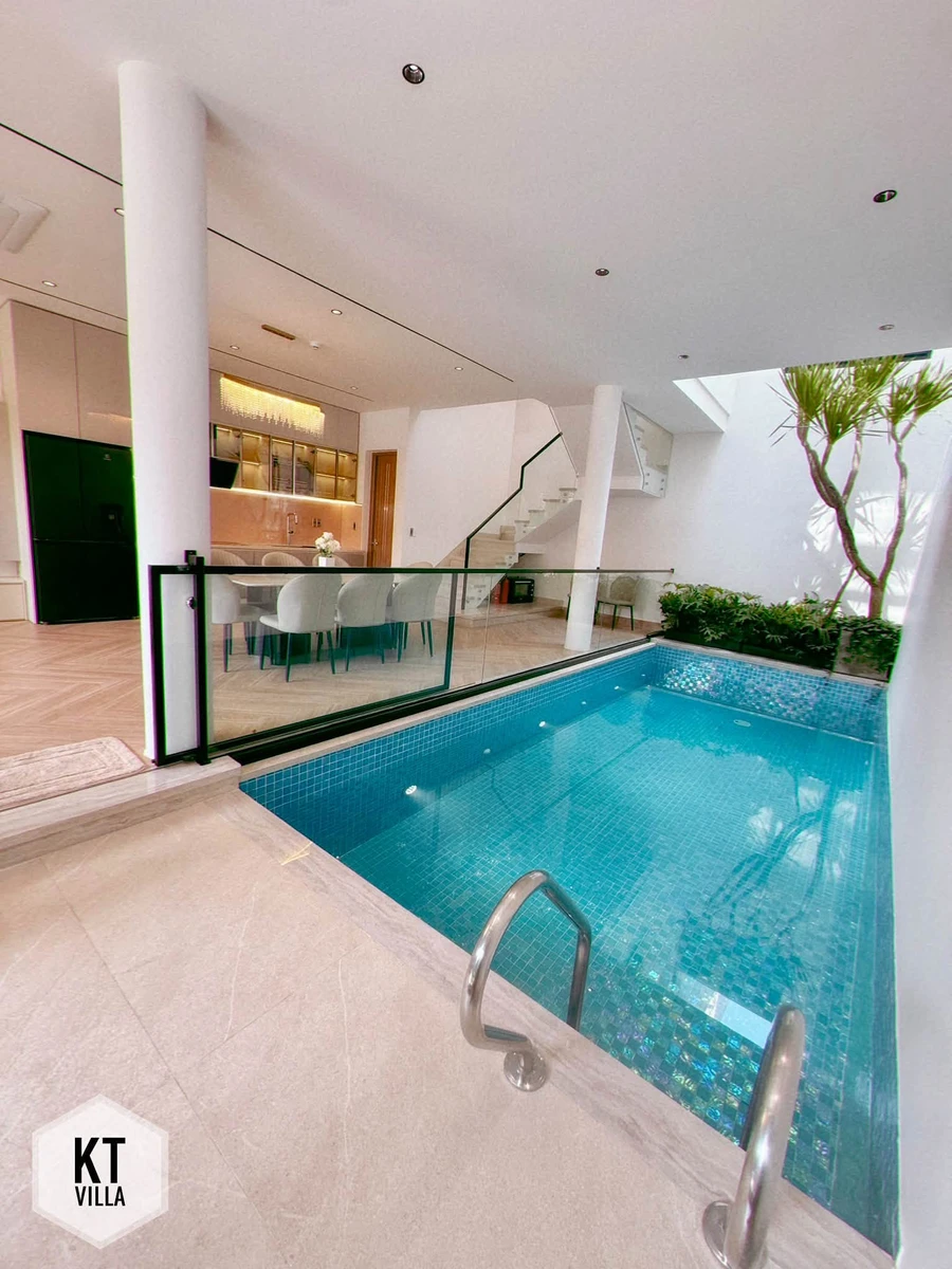 Bán villa 5PN 270m² Đà Nẵng gần biển Mỹ Khê, dòng tiền 80tr/tháng - Ảnh thu nhỏ 2