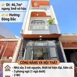 Bán nhà phố 46.7m² 3 phòng ngủ Hoàng Văn Thụ 3 tỷ 9 - Ảnh thu nhỏ 1