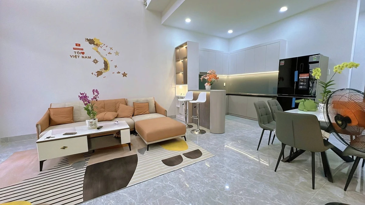 Bán nhà mới 200m2, 3 phòng ngủ tại Phú Tân, Bình Tân, 2.5 tỷ - Ảnh thu nhỏ 4