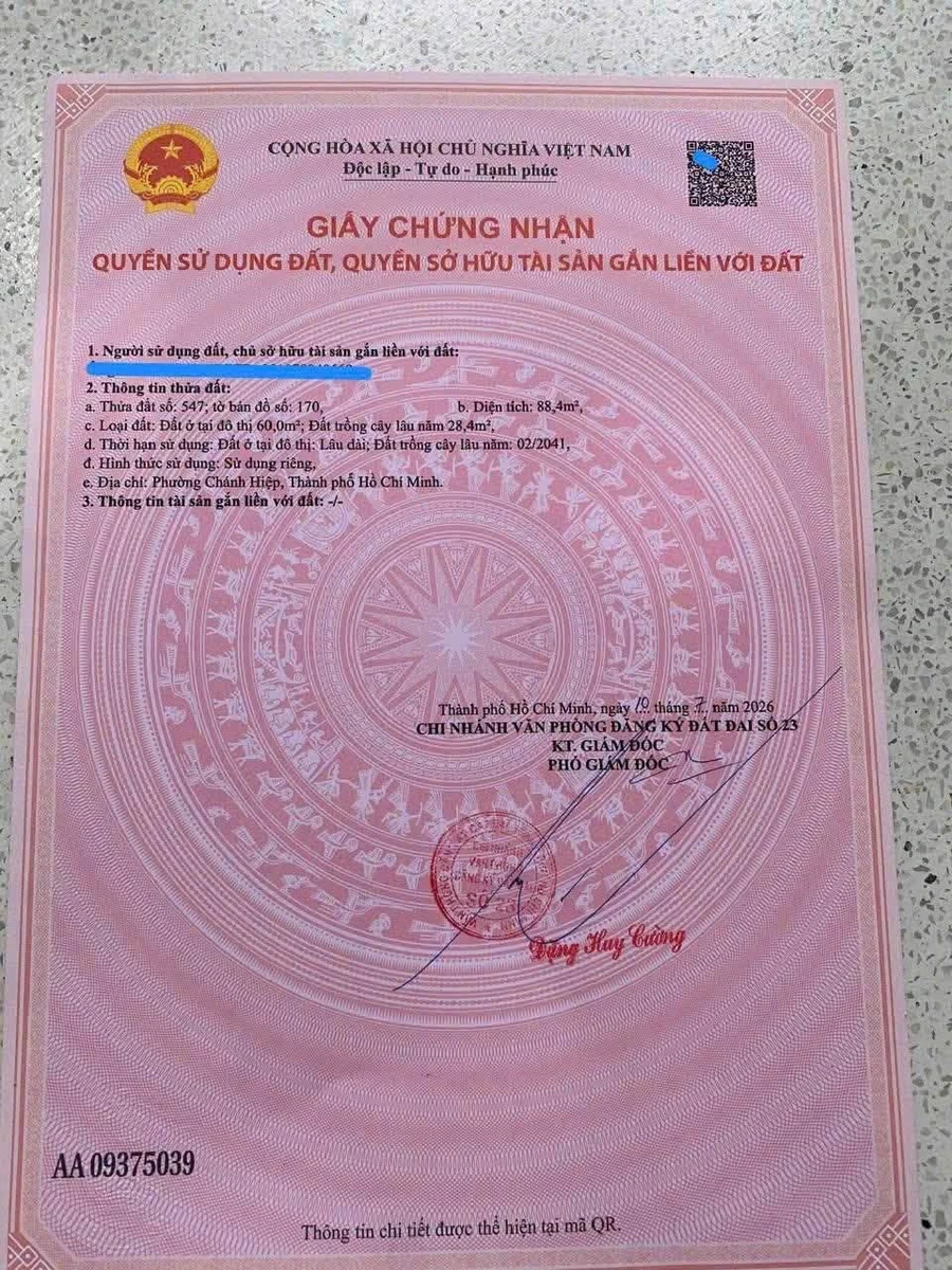 Bán đất mặt tiền Tương Bình Hiệp, Thủ Dầu Một 88m² 1 tỷ 8 - Ảnh thu nhỏ 2