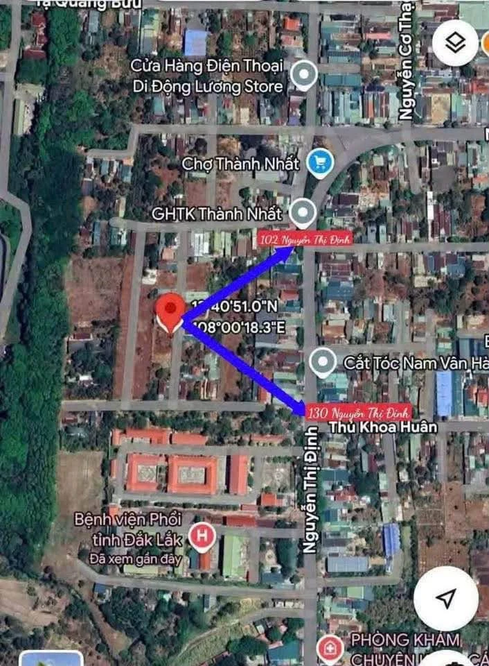 Bán lô đất 115m² hẻm Nguyễn Thị Định, Quận 11, 1 tỷ 190 triệu - Ảnh thu nhỏ 2