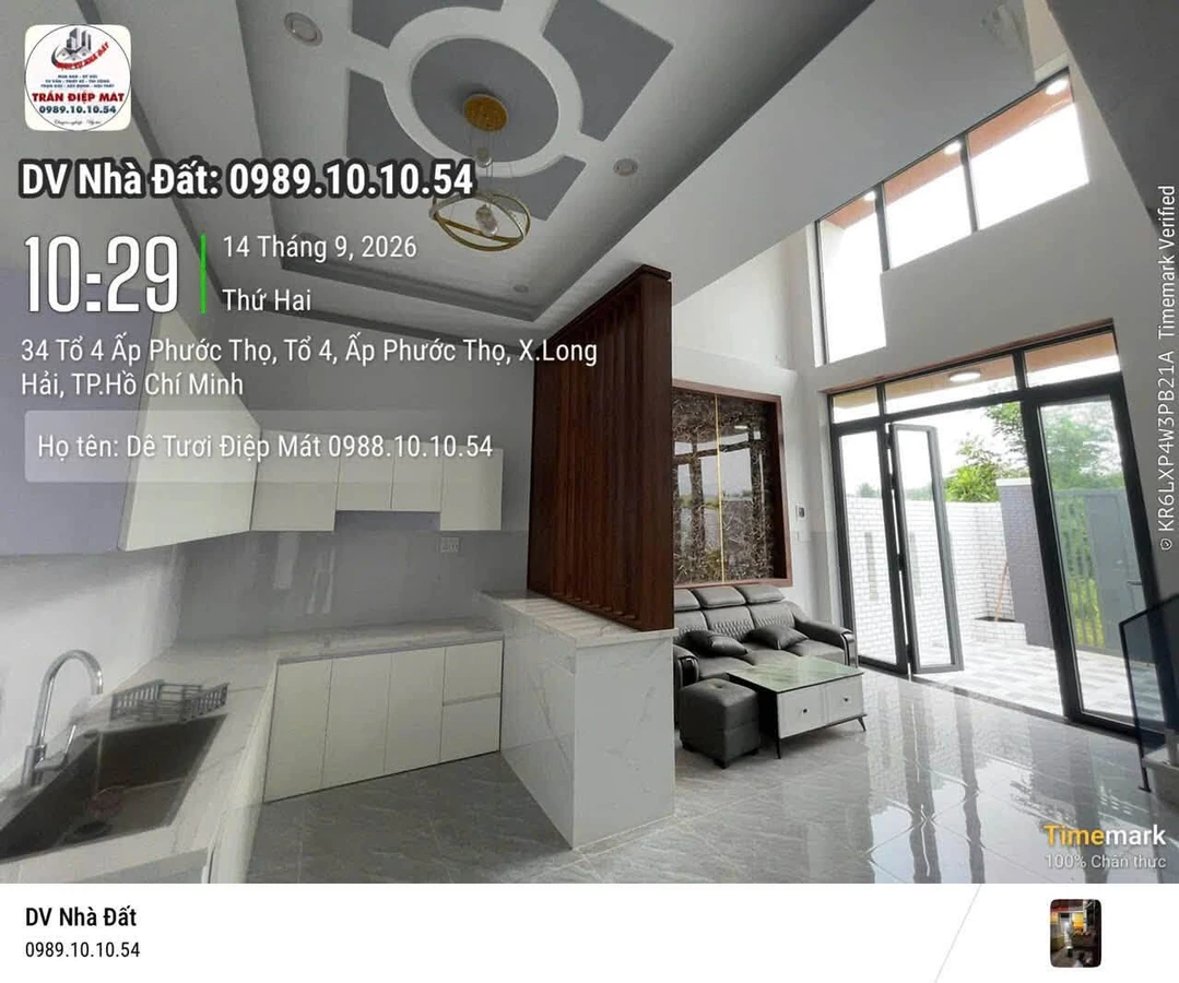 Bán nhà 1 trệt 1 lầu 3PN 115m² Long Hải 2 tỷ 475 triệu - Ảnh thu nhỏ 4