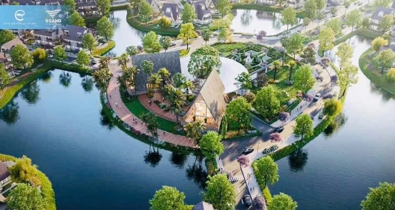 Bán biệt thự song lập 232m² Eco Central Park Vinh, giá 12-18 tỷ