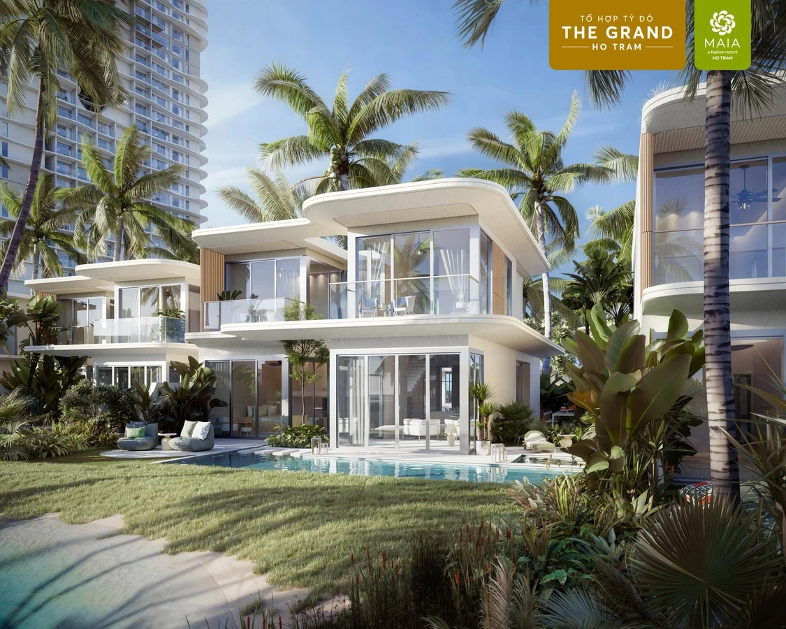 Bán biệt thự resort Seaforest Villa Hồ Tràm 2-3 phòng ngủ - Ảnh thu nhỏ 5