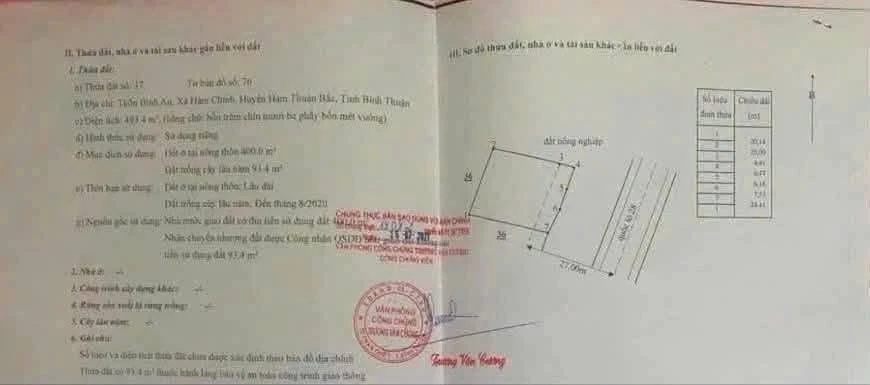 Bán đất mặt tiền 1.400m2 Quốc Lộ 28 Bình Thuận - Ảnh thu nhỏ 3