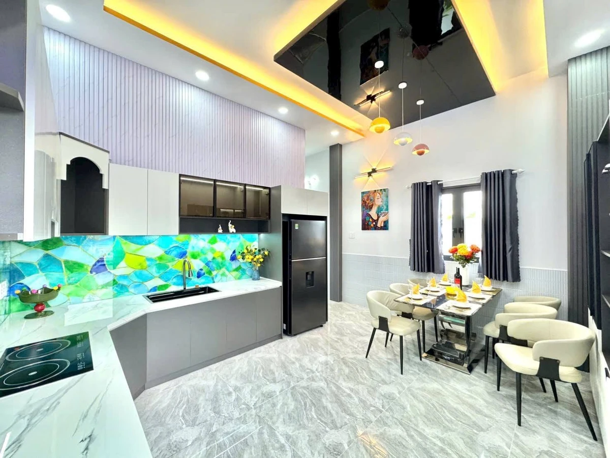 Bán nhà 1 trệt 1 lầu sân vườn 310m2, 3PN, Tân Kim, Cần Giuộc, Long An - Ảnh thu nhỏ 5
