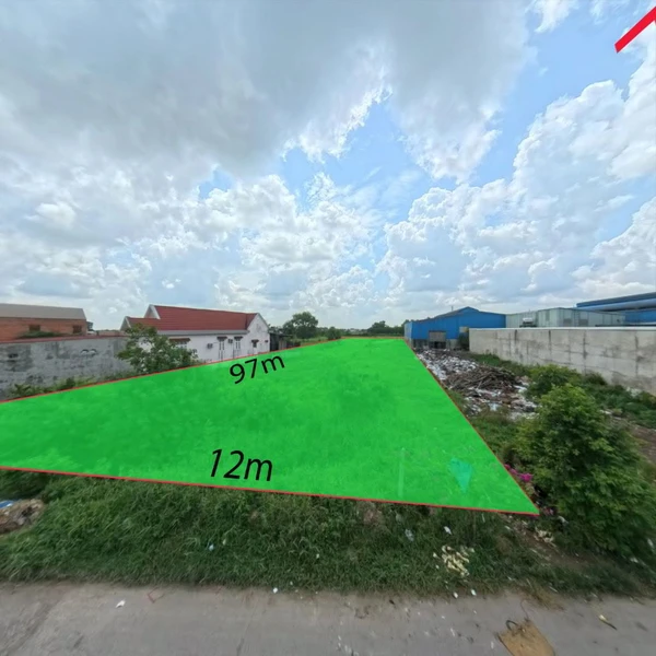 Bán đất 1.164m² giá 3,7 tỷ gần Tỉnh lộ 9, Đức Lập Hạ, Củ Chi