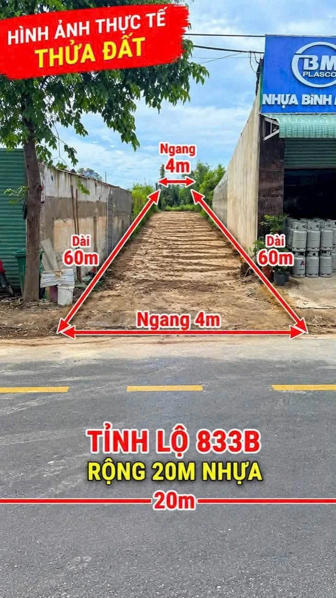 Bán đất mặt tiền Tỉnh lộ 209m², 3,6 tỷ, Tây Ninh - Ảnh thu nhỏ 2