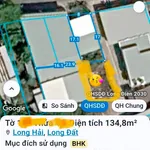 Bán đất 2 mặt tiền 240m² Long Hải 1 tỷ 700 - Ảnh thu nhỏ 1